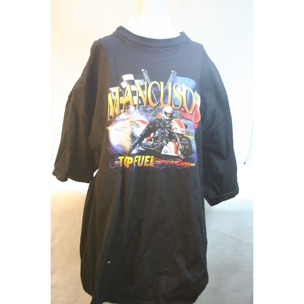 Harley Davidson American Speed Mancuso Men Black Graphic 3XL Cotton t-shirt
